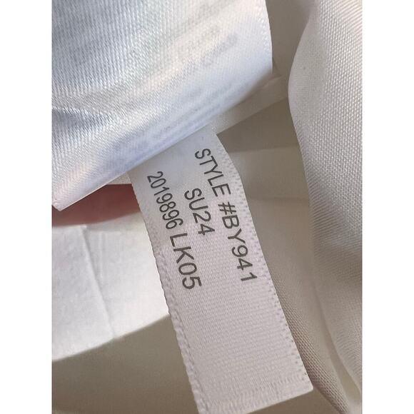 J. Crew Cotton/Linen Blend Double Breasted Textured Blazer White Women's Size 8 - Picture 9 of 10